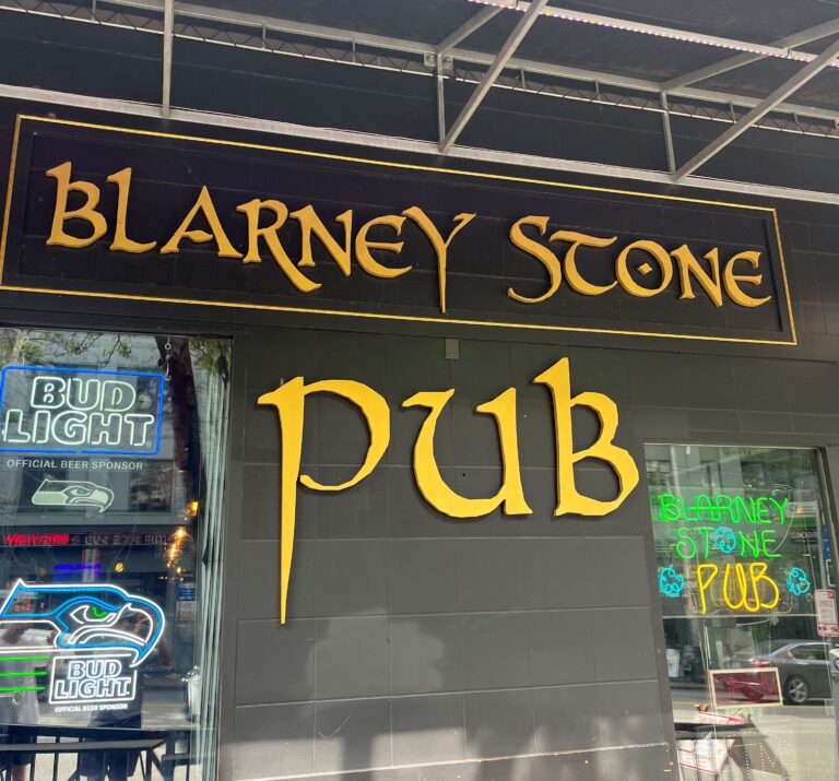 BLARNEY STONE SIGN